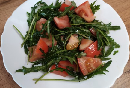 Фото шага рецепта Салат с баклажанами и сыром фета 188865 шаг 6  