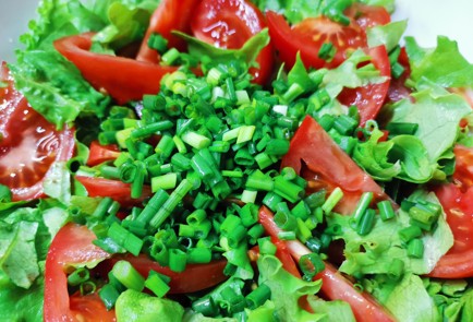 Фото шага рецепта Салат с бурратой 188778 шаг 7  