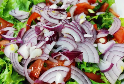 Фото шага рецепта Салат с бурратой 188778 шаг 8  