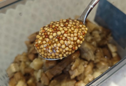 Фото шага рецепта Салат с гребешками и запеченными овощами 191213 шаг 5  