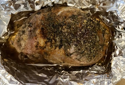 Фото шага рецепта Салат с грудинкой и базиликом 189741 шаг 7  