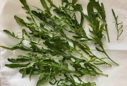 Фото шага рецепта Салат с грудинкой и базиликом 189741 шаг 9  