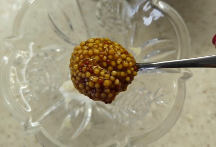 Фото шага рецепта Салат с курицей печеными баклажанами перцем и руколой 175489 шаг 12  