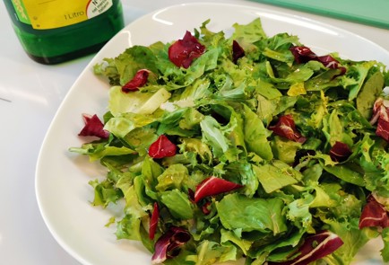 Фото шага рецепта Салат с лисичками 174734 шаг 5  