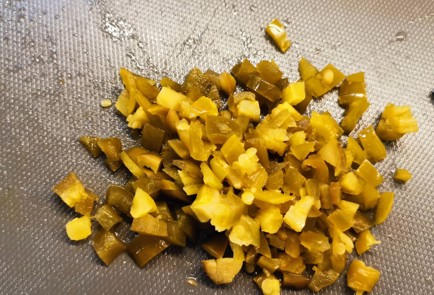 Фото шага рецепта Салат с моцареллой и перцем халапеньо 174878 шаг 5