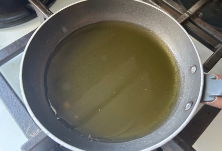 Фото шага рецепта Салат с отварной говядиной и горячим маслом 186554 шаг 10  