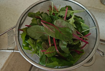 Фото шага рецепта Салат с помидорами черри и моцареллой 186703 шаг 1  