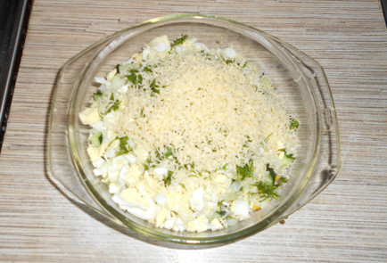 Фото шага рецепта Салат с тунцом кукурузой и огурцом 152106 шаг 7  