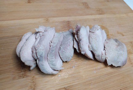 Фото шага рецепта Салат с тыквой индейкой и фетой 190411 шаг 1  