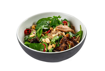 Фото шага рецепта Салат с запеченной свининой 191064 шаг 10  