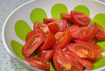 Фото шага рецепта Салат с фасолью спаржевой 190211 шаг 3  