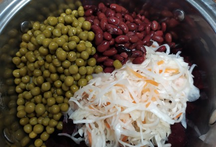 Фото шага рецепта Салат винегрет 188884 шаг 5  