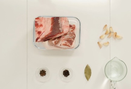 Фото шага рецепта Сало мокрого посола 114492 шаг 1  