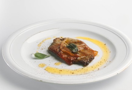 Фото шага рецепта Телятина сальтимбокка 49597 шаг 10  