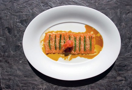 Фото шага рецепта Сашими из лосося 15884 шаг 5  