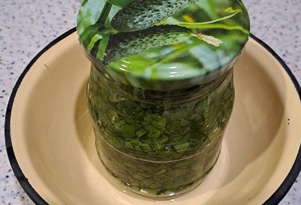 Фото шага рецепта Щавель на зиму без стерилизации 190335 шаг 10  