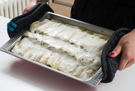 Фото шага рецепта Щавель с блинами 152474 шаг 10  