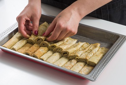 Фото шага рецепта Щавель с блинами 152474 шаг 8  