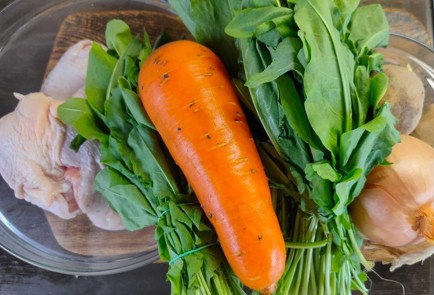 Фото шага рецепта Щавелевые щи зеленый борщ 176360 шаг 1  