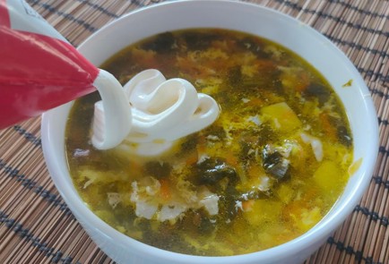 Фото шага рецепта Щавелевые щи зеленый борщ 176360 шаг 19  