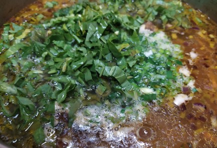 Фото шага рецепта Щавелевый суп с яйцом 189082 шаг 9  