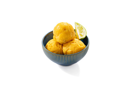 Фото шага рецепта Щербет из манго с лаймом 189259 шаг 10  