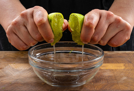 Фото шага рецепта Щербет из манго с лаймом 189259 шаг 3  