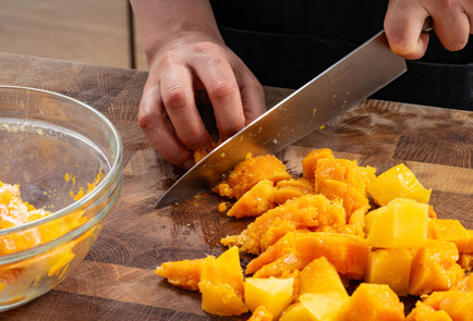 Фото шага рецепта Щербет из манго с лаймом 189259 шаг 4  