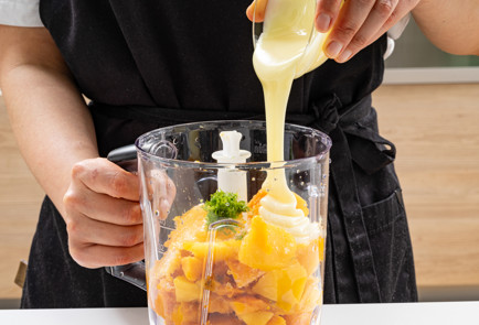 Фото шага рецепта Щербет из манго с лаймом 189259 шаг 7  