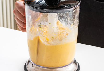 Фото шага рецепта Щербет из манго с лаймом 189259 шаг 8  