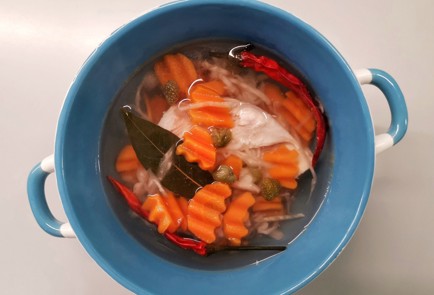 Фото шага рецепта Щи из квашеной капусты 188236 шаг 11  