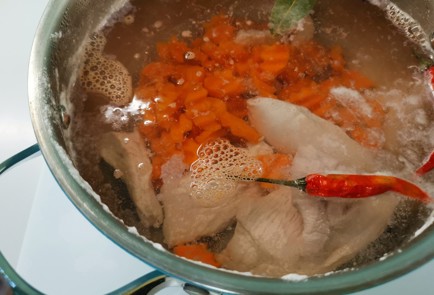 Фото шага рецепта Щи из квашеной капусты 188236 шаг 8  