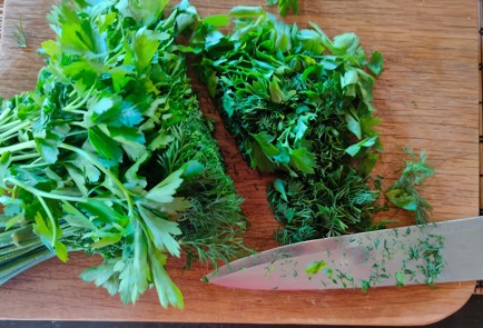 Фото шага рецепта Щи куриные с грибами 174951 шаг 19  