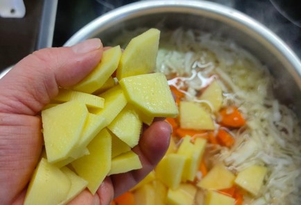 Фото шага рецепта Щи с фрикадельками 175624 шаг 11  