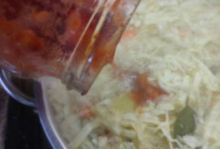 Фото шага рецепта Щи с фрикадельками 175624 шаг 12  