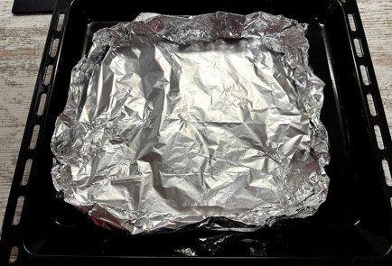 Фото шага рецепта Семга запеченная с молодым картофелем 175251 шаг 4  