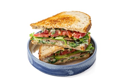 Фото шага рецепта Сэндвич с печенью и дзадзики 175901 шаг 10  