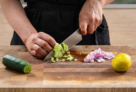 Фото шага рецепта Севиче из кижуча 189268 шаг 3  