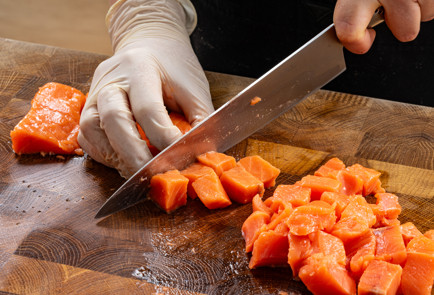 Фото шага рецепта Севиче из кижуча 189268 шаг 4  