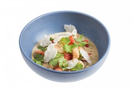 Фото шага рецепта Севиче из креветок с сулугуни 93127 шаг 6  