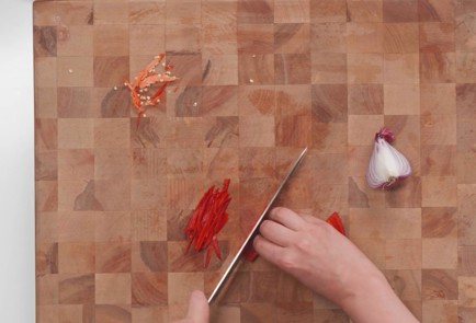 Фото шага рецепта Севиче из креветок с тархуном 186427 шаг 3  