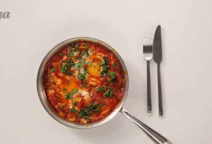 Фото шага рецепта Шакшука с пряностями 21036 шаг 7  