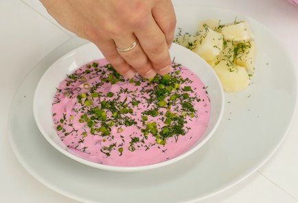 Фото шага рецепта Шальтибарщай Холодный борщ 93240 шаг 9  