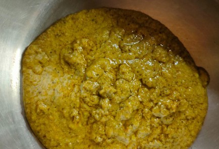 Фото шага рецепта Шампиньоны на гриле с песто 190609 шаг 5  