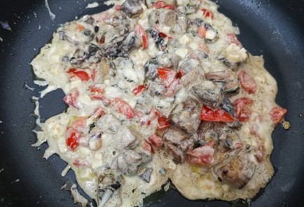 Фото шага рецепта Шампиньоны со сметаной и сыром 186391 шаг 11  