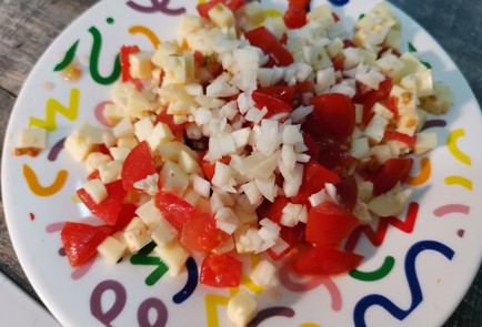 Фото шага рецепта Шампиньоны со сметаной и сыром 186391 шаг 3  