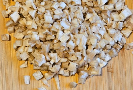 Фото шага рецепта Шампиньоны запеченные под шубой 188428 шаг 3  