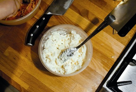 Фото шага рецепта Шаньги с сыром 92710 шаг 2  