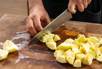 Фото шага рецепта Шарлотка из тыквы 190414 шаг 8  