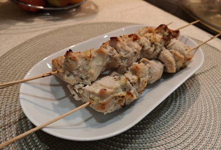 Фото шага рецепта Шашлычки из индейки в духовке 187505 шаг 14  